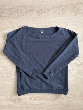 Arc'teryx Charcoal Gray scoop neck Sweater